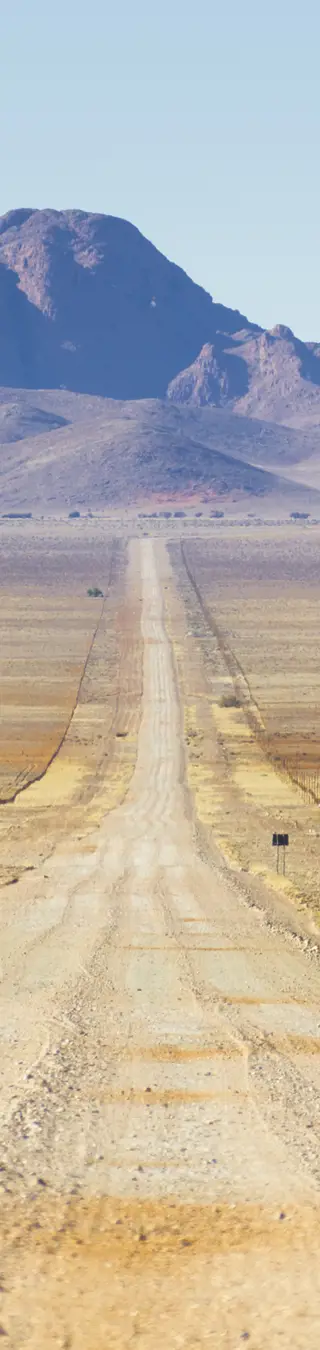 Die schönste Nebenstrasse Namibias fahren - Die Strasse D707